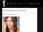 Paris Jackson, filha de Michael, posa para revista e conta que é 'rock n' roll'