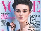 Keira Knightley posa cheia de glamour para capa de revista americana