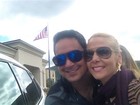 Xanddy e Carla Perez postam foto de viagem aos Estados Unidos