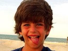 Henri Castelli posta foto linda do filho em passeio no Ceará