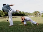 Jesuela Moro, a Ciça de 'Guerra dos Sexos', joga capoeira