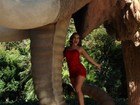 Gil Jung sensualiza até em estátua de elefante na Espanha