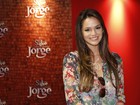 Bruna Marquezine brilha em evento de 'Salve Jorge' e fala de Neymar