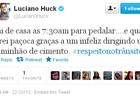 Luciano Huck conta em rede social que quase foi atropelado