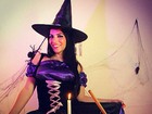 'Se não vier aqui, as bruxas vão te levar', diz Anamara no Halloween