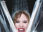 Scarlett Johansson reproduz cena do chuveiro, de Hitchcock, em revista