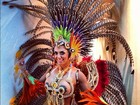 Graciella Carvalho exibe bumbum com fantasia de Carnaval