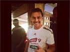 Jogadores do Fluminense comemoram título em churrascaria