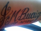 Marido de Wanessa faz tatuagem em homenagem ao filho
