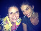 Giovanna Antonelli posa com Grazi Massafera: ‘Amo!’
