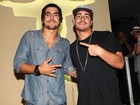 Thiago Martins prestigia Caio Castro: ‘Ele é meu irmão’