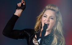 Madonna em show em Berlim, na Alemanha (Foto: AFP/ Agência)