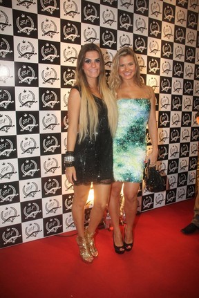 Livia Lemos e  Andressa  Oliveira em evento em Cuiabá (Foto: Divulgação)