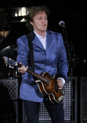 Paul McCartney se apresenta em Florianópolis, no Estádio da Ressacada  (Foto: Felipe Panfili/ Ag. News)