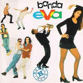 Ivete Sangalo em 1993, entra na Banda Eva (Foto: Reprodução)