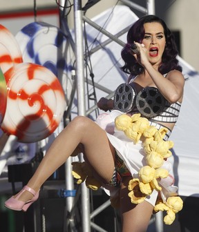 Katy Perry se apresenta na première de seu filme em Los Angeles, os Estados Unidos (Foto: Reuters/ Agência)