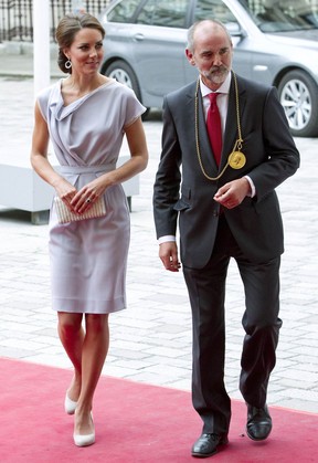 Kate Middleton participa de evento oficial (Foto: Reuters)