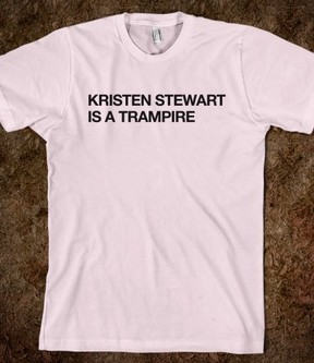 Camiseta contra Kristen Stewart (Foto: Reprodução/Skreened.com)