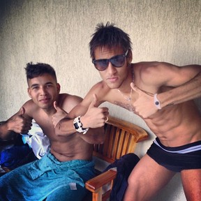 Neymar há dois atrás (Foto: Reprodução/Instagram)