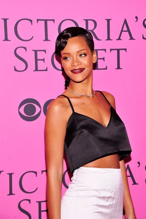 Rihanna em festa pós-desfile da Victoria's Secret em Nova York, nos EUA (Foto: Dimitrios Kambouris/ Getty Images/ Agência)