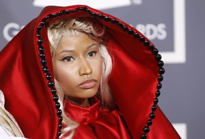 Nicki Minaj no Grammy em Los Angeles, nos EUA (Foto: Reuters/ Agência)