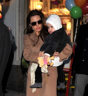 Angelina Jolie a filha, Viviane Marcheline Jolie-Pitt (Foto: Getty Images)