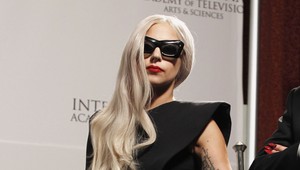 Lady Gaga em cerimônia do Emmy Internacional em Nova York, nos Estados Unidos (Foto: Reuters/ Agência)