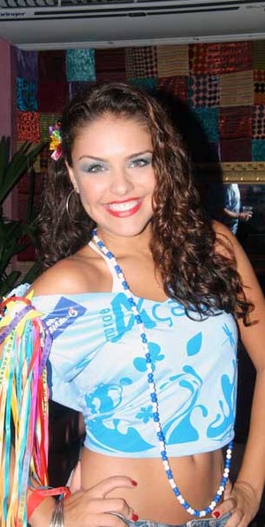 Paloma Bernardi em Salvador (Foto: Marcelo Machado / Ag Haack)