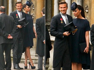 David Beckham e Victoria Beckham (Foto: Reuters / Agência)