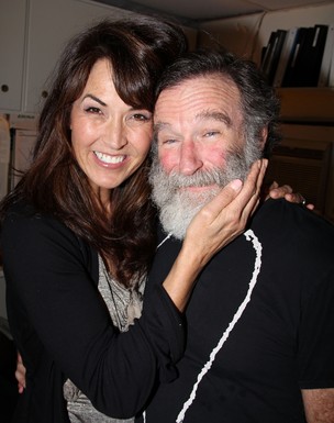 Susan Schneider e Robin Williams (Foto: Agência/ Getty Images)