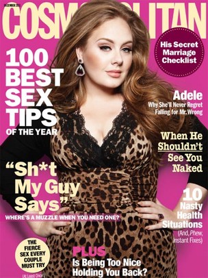 Adele (Foto: Revista Cosmopolitan)