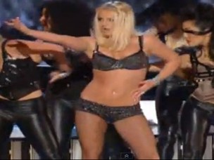 Britney Spears no VMA de 2007 (Foto: Reprodução / You Tube)