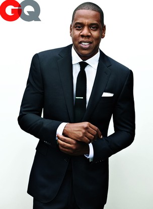 O rapper Jay-Z na capa da revista "GQ" (Foto: Reprodução / GQ)