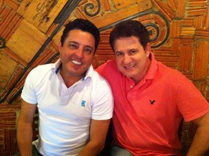 Bruno e Marrone almoçaram na churrascaria Porcão, na Barra da Tijuca, no Rio (Foto: Divulgação)