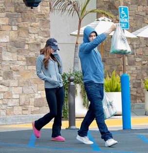 O casal Megan Fox e Brian Austin (Foto: Brainpix)