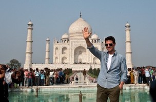 Tom Cruise na Índia (Foto: AFP)