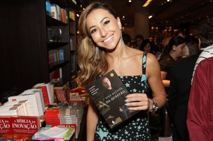 Sabrina Sato no lançamento do livro de Eike Batista (Foto: André Muzell / AgNews)