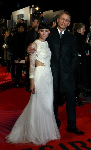 Rooney Mara e Daniel Craig (Foto: Agência/Reuters)