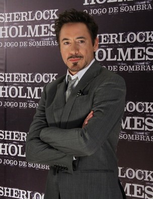 Robert Downey Jr na première de Sherlock Holmes no Rio (Foto: Felipe Panfili / AgNews)
