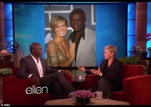 Seal no programa de Ellen DeGeneres (Foto: Reprodução)