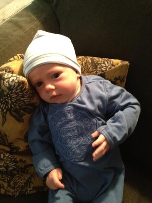 Luca, filho de Hilary Duff (Foto: Twitter/ Reprodução)