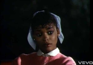 Ola Ray no clipe 'Thriller' (Foto: Reprodução/YouTube)