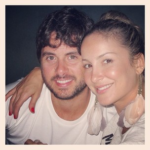 Claudia Leitte com o marido Márcio Pedreira (Foto: Twitter/ Reprodução)