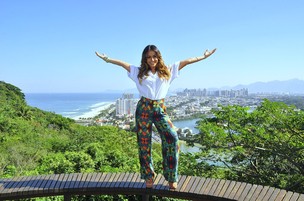 Sabrina Sato posa para fotos no Rio (Foto: Roberto Teixeira/EGO)
