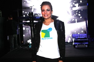 Nívea Stelmann em evento beneficente em São Paulo (Foto: Iwi Onodera/ EGO)