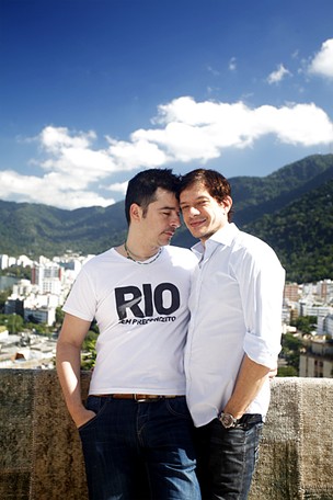 Carlos Tufvesson e André Piva posam para o EGO (Foto: Marcos Serra Lima/EGO)