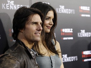 Tom Cruise e Katie Holmes 29-03-2011 (Foto: Reuters)