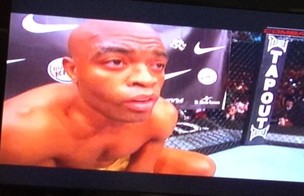 Anderson Silva no UFC 148 (Foto: Reprodução)