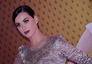Katy Perry na pré-estreia de seu filme (Foto: Isac luz / EGO)