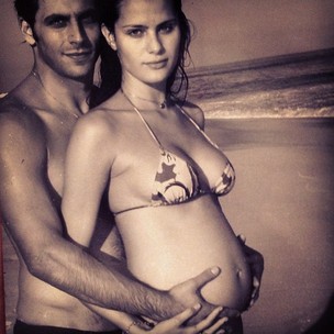 Henri Castelli posta foto de quando namorava Isabeli Fontana (Foto: Reprodução/Instagram)
